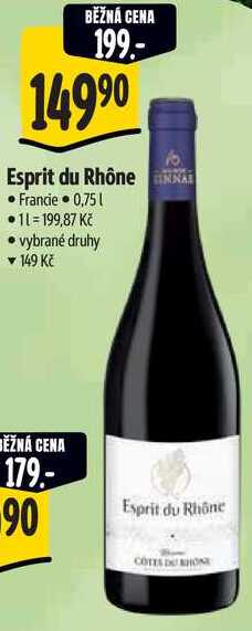 Esprit du Rhône, 0,75 l