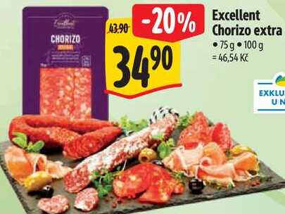 Excellent Chorizo extra, 75 g 