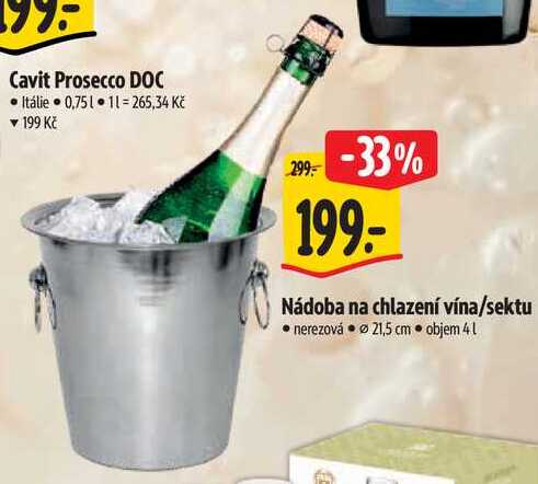 Nádoba na chlazení vína/sektu 
