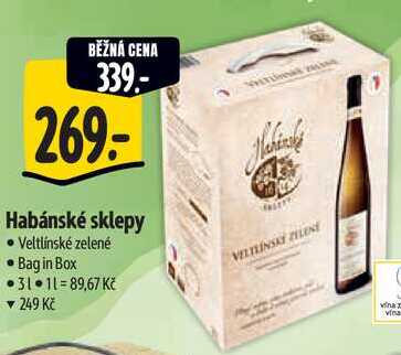 Habánské sklepy, 3 l