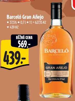 Barceló Gran Añejo, 0,7 l