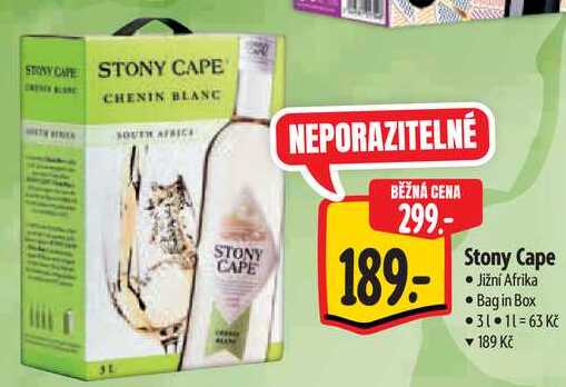 Stony Cape, 3 l