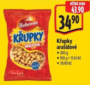 Křupky arašídové, 200 g