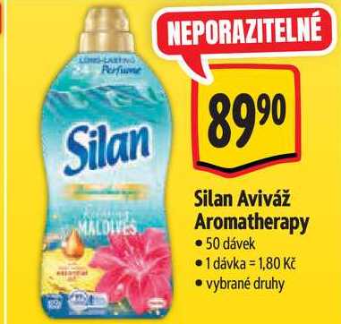 Silan Aviváž Aromatherapy, 50 dávek 