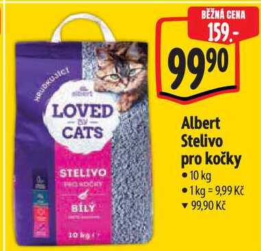 Albert Stelivo pro kočky, 10 kg