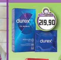 Durex kondomy Classic 12ks, vybrané druhy 