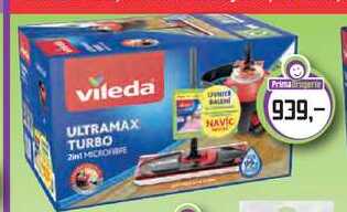 VILEDA Ultramat Turbo Box + Actifibre S.