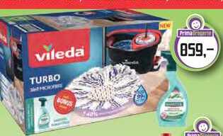 VILEDA mop Turbo 3v1 + Sanytol sprej zd. 