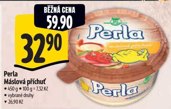 Perla Máslová příchuť, 450 g