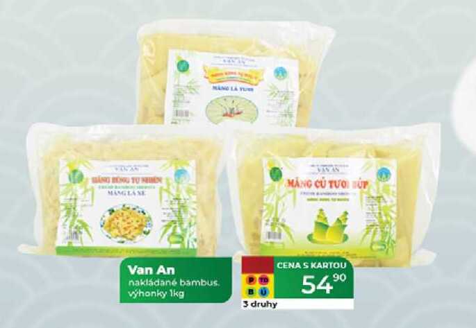 Van An nakládané bambus výhonky 1kg  