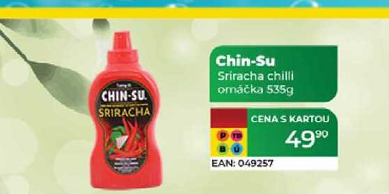 Chin-Su Sriracha chilli omáčka 535g 