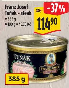 Franz Josef Tuňák - steak, 385 g 