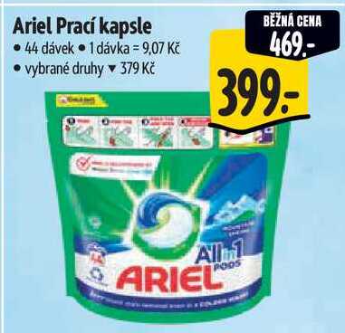 Ariel Prací kapsle, 44 dávek 
