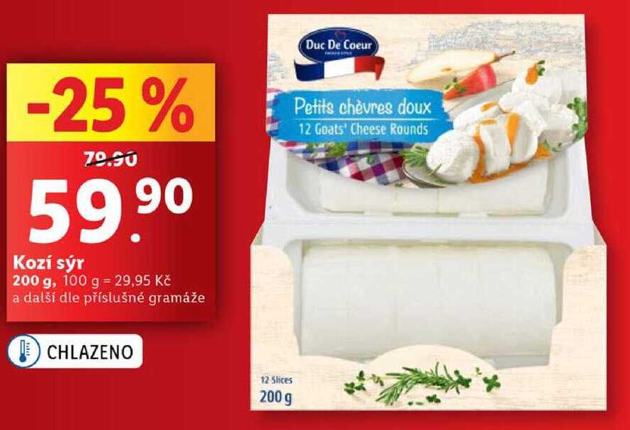 Kozí sýr, 200 g