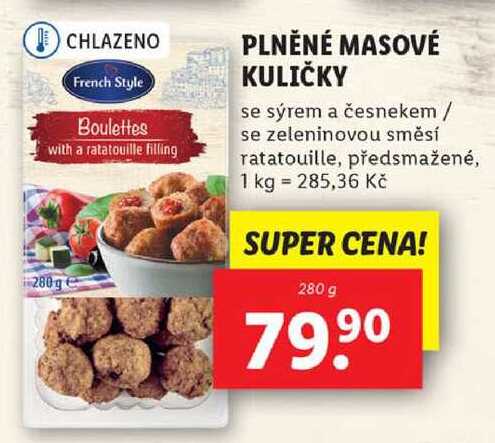 PLNĚNÉ MASOVÉ KULIČKY, 280 g