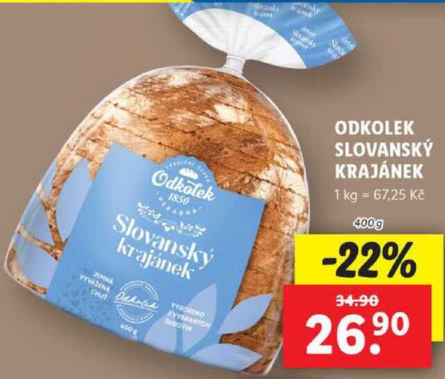 ODKOLEK SLOVANSKÝ KRAJÁNEK, 400 g