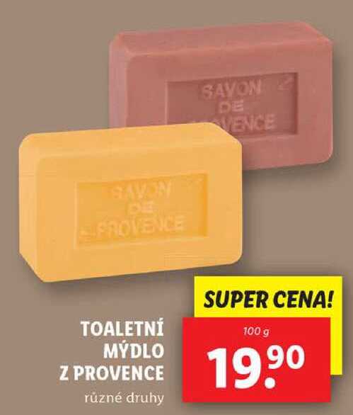 TOALETNÍ MÝDLO Z PROVENCE, 100 g