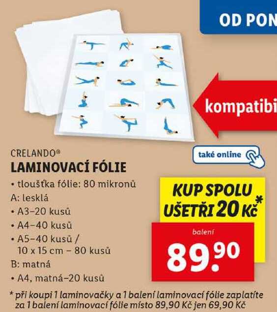 LAMINOVACÍ FÓLIE 