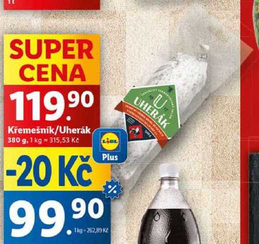 Křemešník/Uherák, 380 g