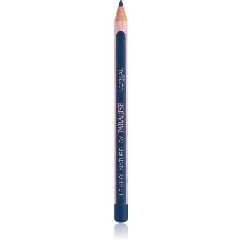 L’Oréal Paris Le Khôl Naturel by Paradise tužka na oči odstín 107 Deep Sea Blue 1,2 g