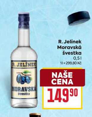 R. Jelínek Moravská švestka 0,5l