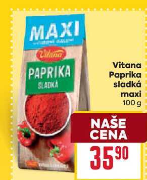 Vitana Paprika sladká maxi 100g