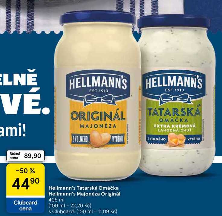 Hellmann's Majonéza Originál, 405 ml  