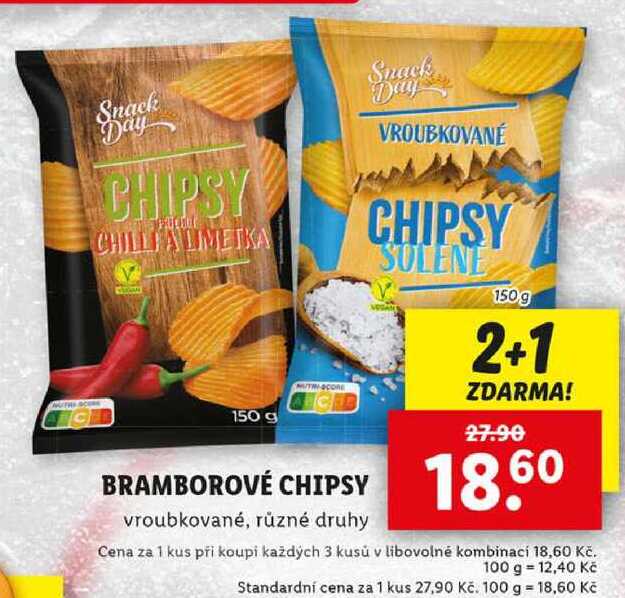 BRAMBOROVÉ CHIPSY, 150 g