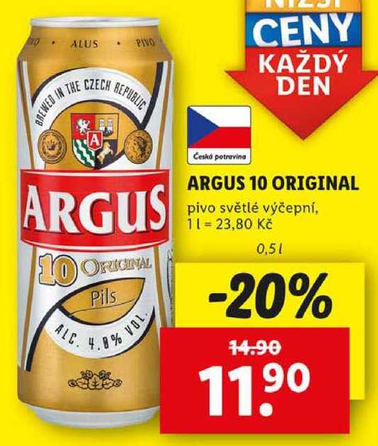 ARGUS 10 ORIGINAL, 0,5 l