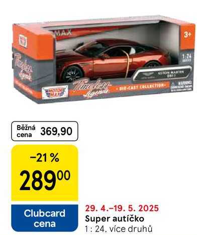 Super autíčko, 1:24, více druhů 