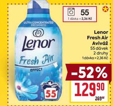 Lenor Fresh Air Aviváž 55 dávek