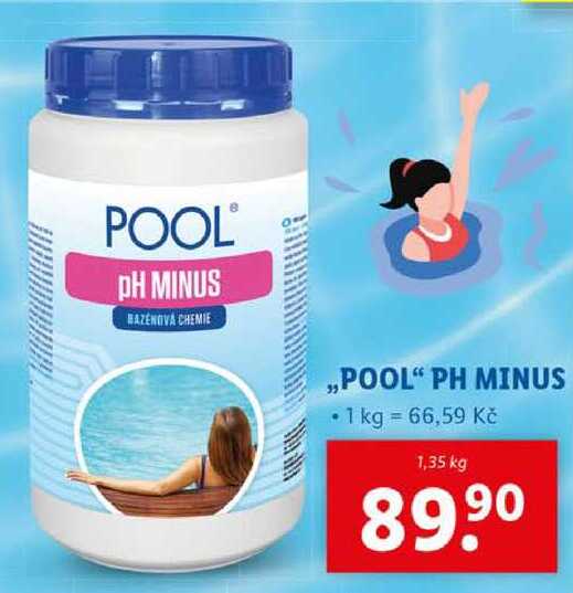 ,,POOL" PH MINUS, 1,35 kg