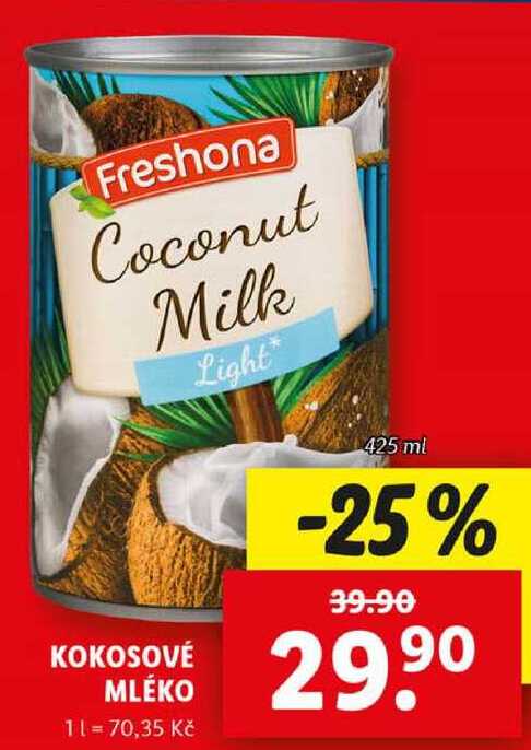 KOKOSOVÉ MLÉKO, 425 ml