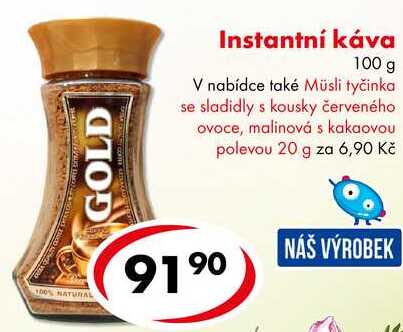 Instantní káva, 100 g 