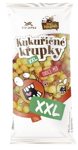 Pan Křupka Kukuřičné křupky s ovocnou příchutí, 150 g