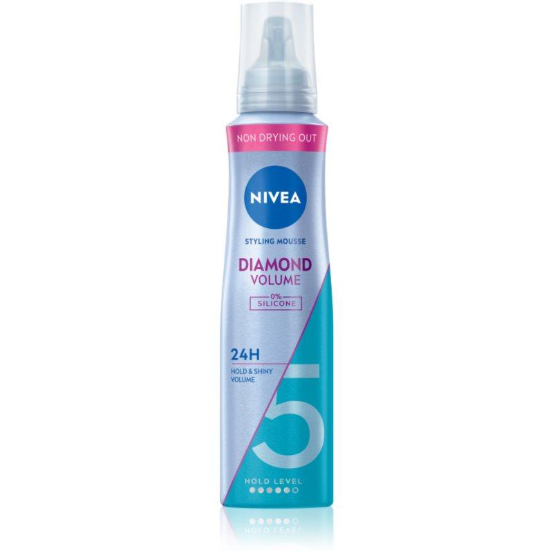 NIVEA Diamond Volume pěnové tužidlo pro objem a lesk 150 ml