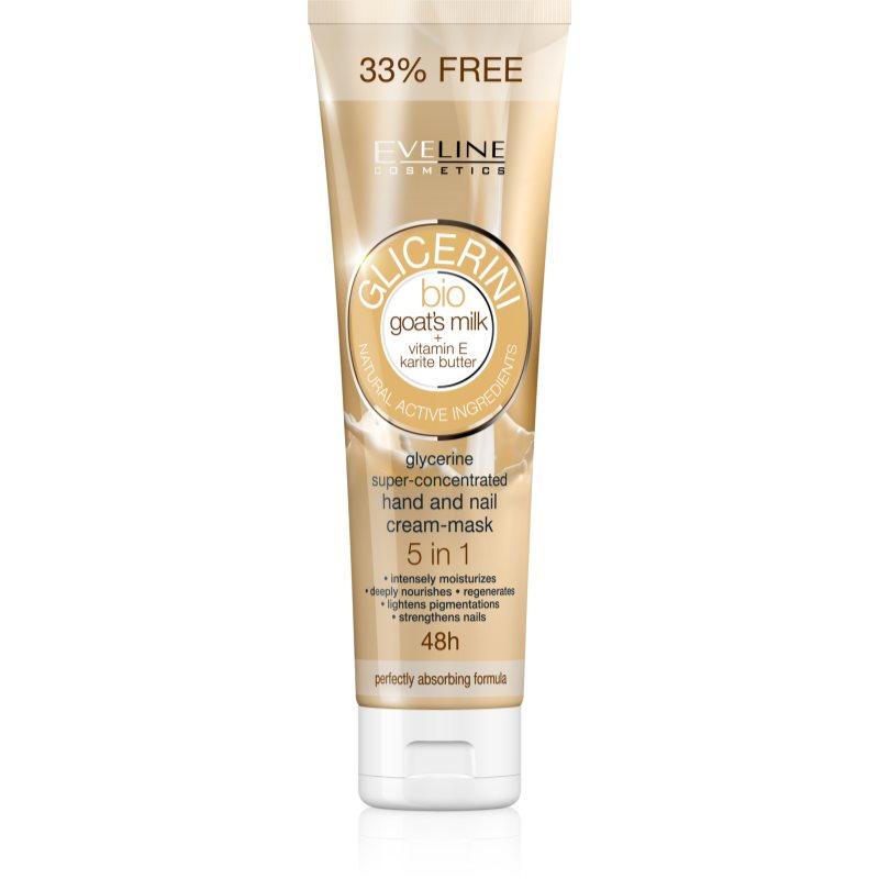 Eveline Cosmetics Glycerine krém na ruce a nehty s kozím mlékem 100 ml