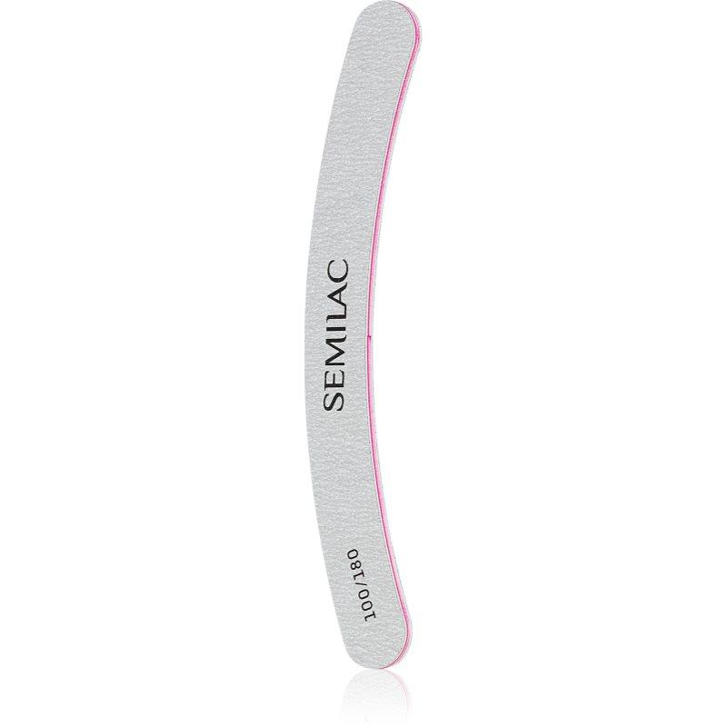 Semilac Accessories Nail File 100/180 pilník na akrylové a gelové nehty 100/180 1 ks