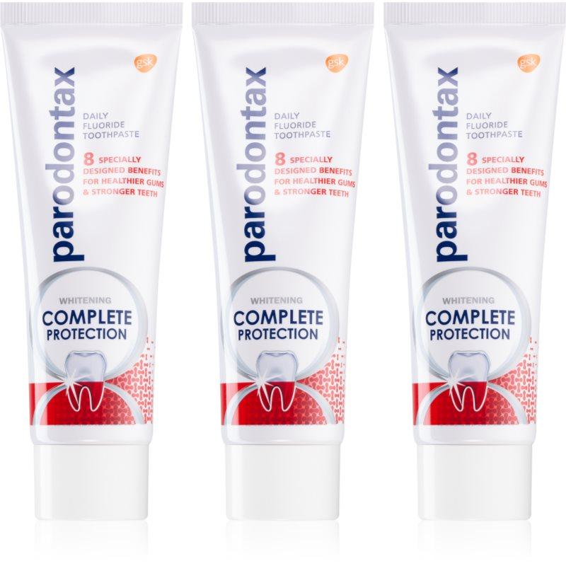 Parodontax Complete Protection Whitening bělicí zubní pasta s fluoridem 3x75 ml