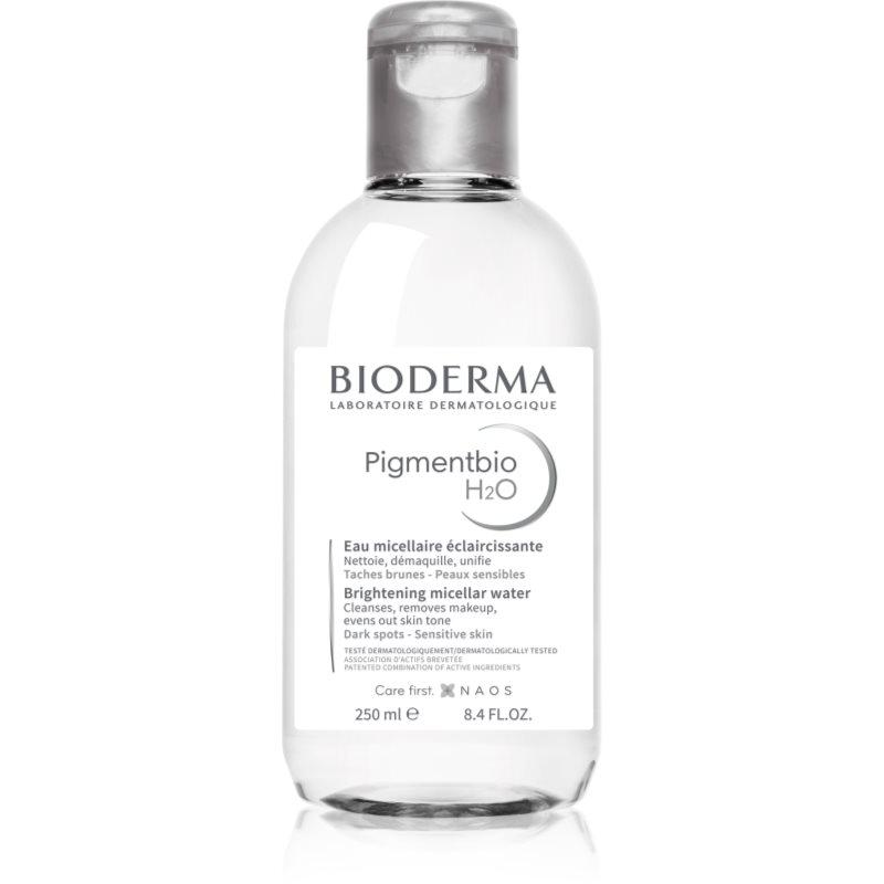 Bioderma Pigmentbio H2O jemná čisticí micelární voda proti tmavým skvrnám 250 ml