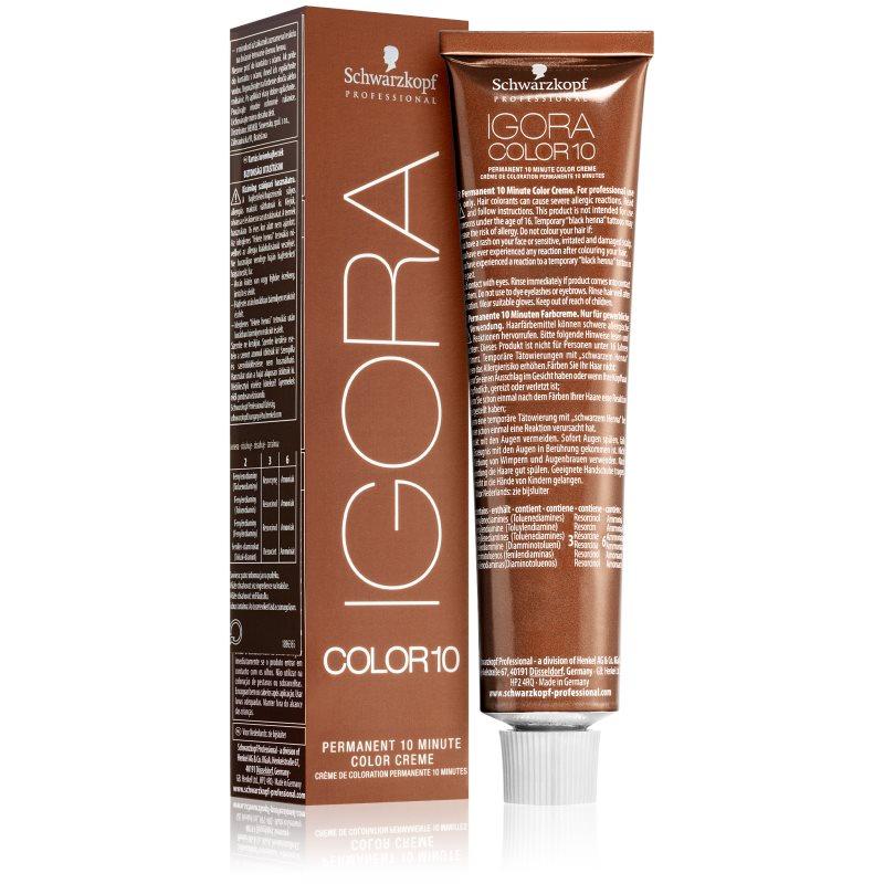 Schwarzkopf Professional IGORA Color 10 permanentní barva na vlasy odstín 8-00 Light Blonde Natural Extra 60 ml