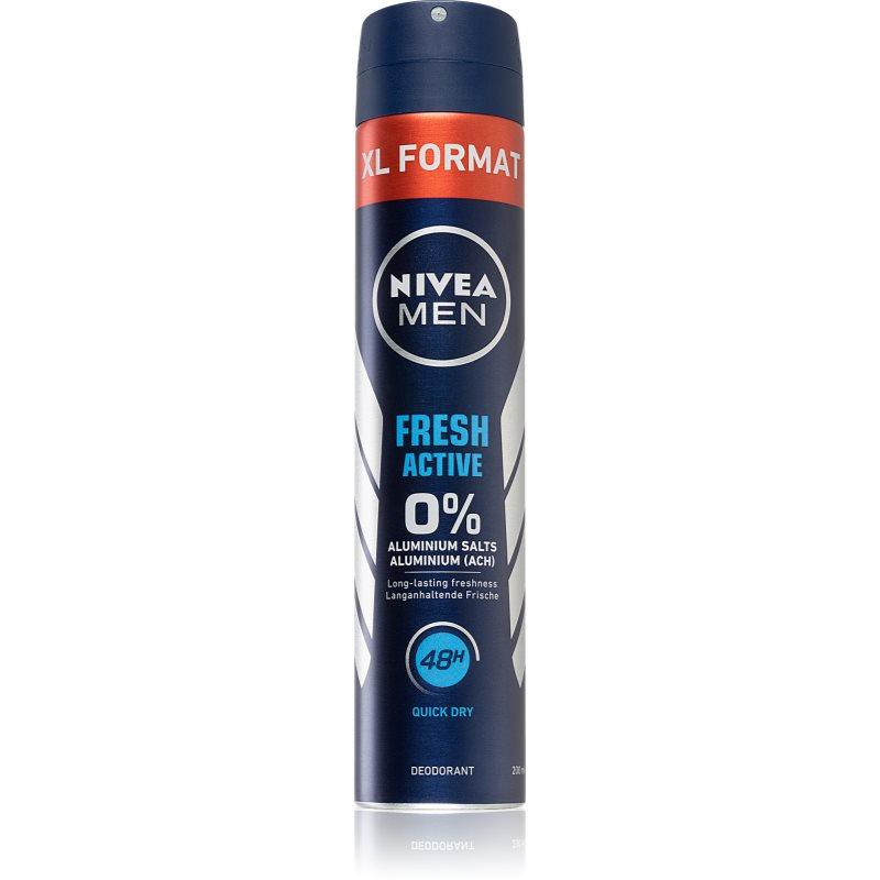 NIVEA MEN Fresh Active deodorant ve spreji pro muže 200 ml