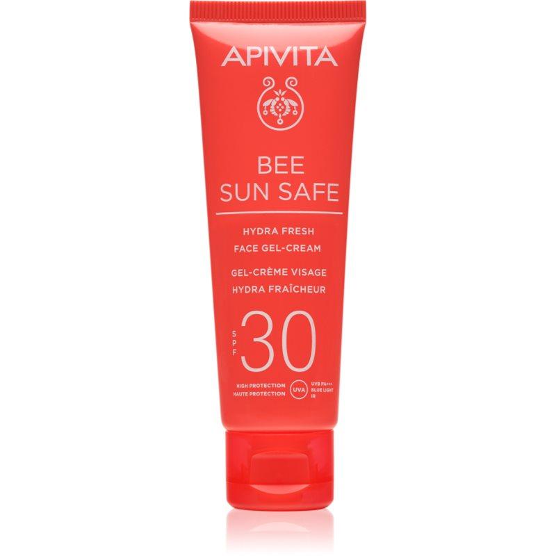 Apivita Bee Sun Safe Hydra Fresh Face Gel-Cream SPF30 hydratační gel krém SPF 30 50 ml