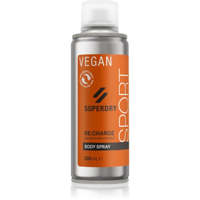 Superdry RE:charge tělový sprej pro muže 200 ml