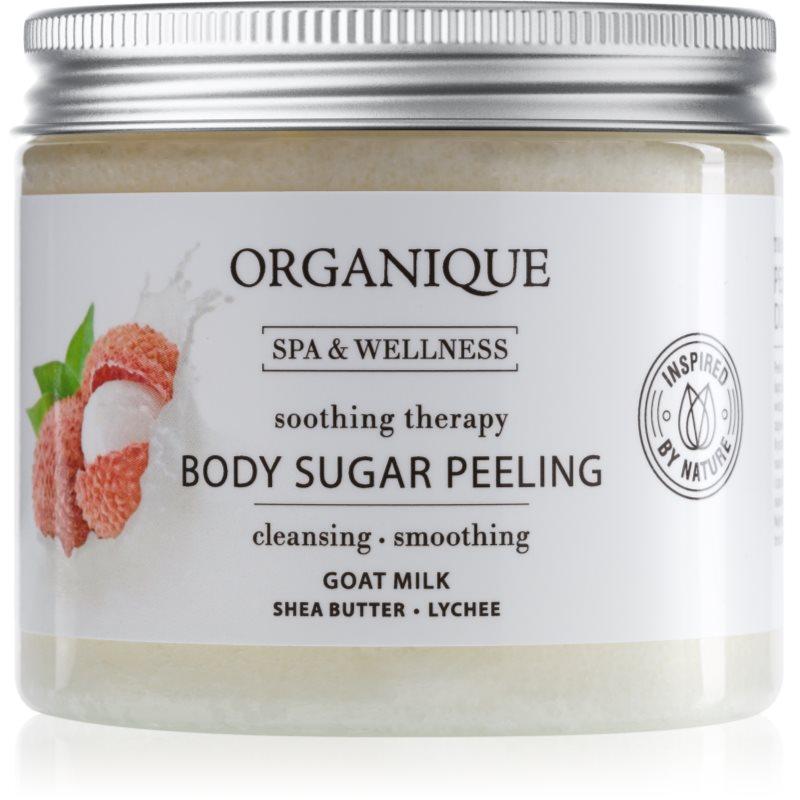 Organique Soothing Therapy cukrový peeling pro zklidnění pokožky 200 ml