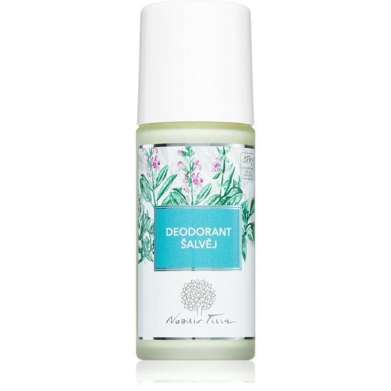 Nobilis Tilia Deodorant Šalvěj osvěžující deodorant roll-on 50 ml