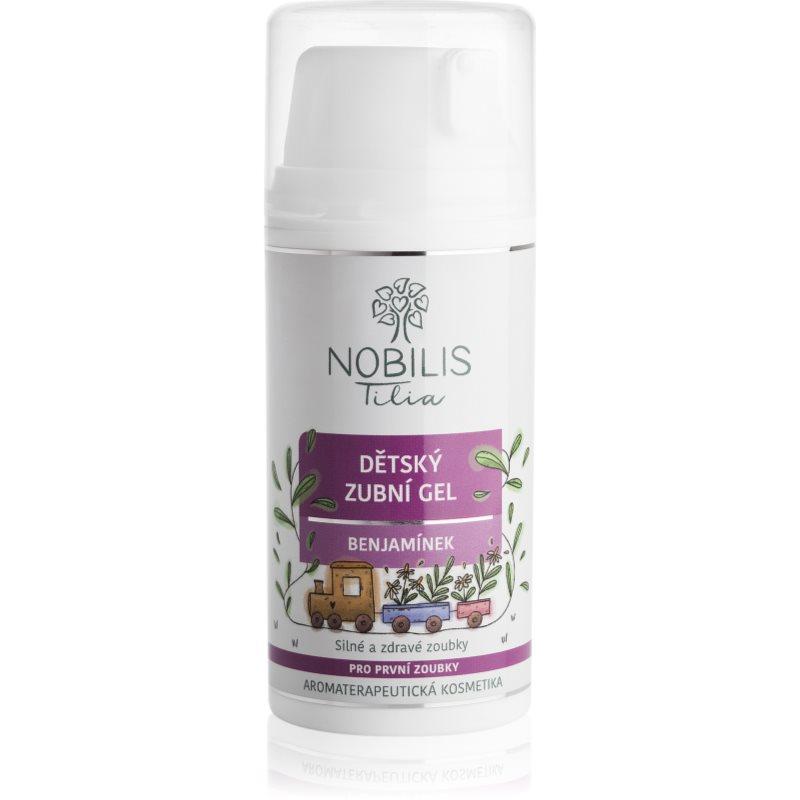 Nobilis Tilia Dětská Kosmetika Benjamínek dětský zubní gel s měsíčkem lékařským 100 ml