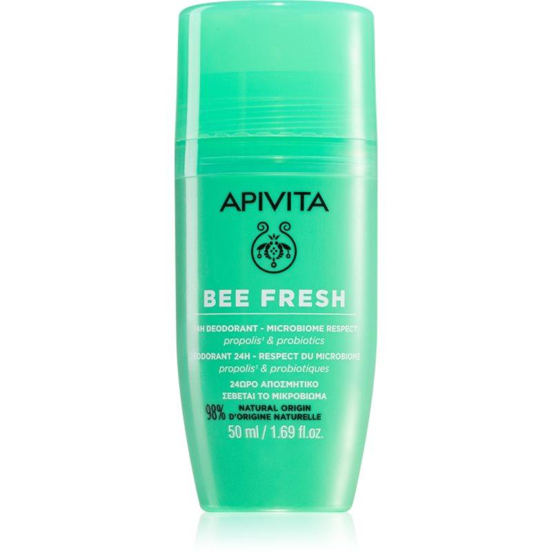 Apivita Bee Fresh Deodorant deodorant roll-on proti pocení a nežádoucímu zápachu 50 ml