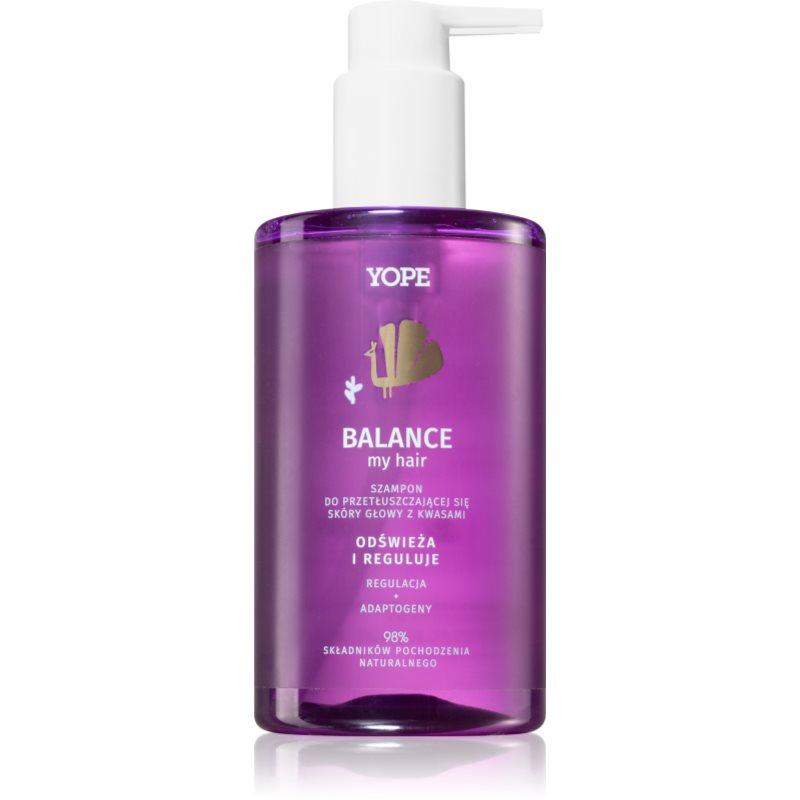 Yope BALANCE my hair čisticí šampon pro mastnou pokožku hlavy 300 ml