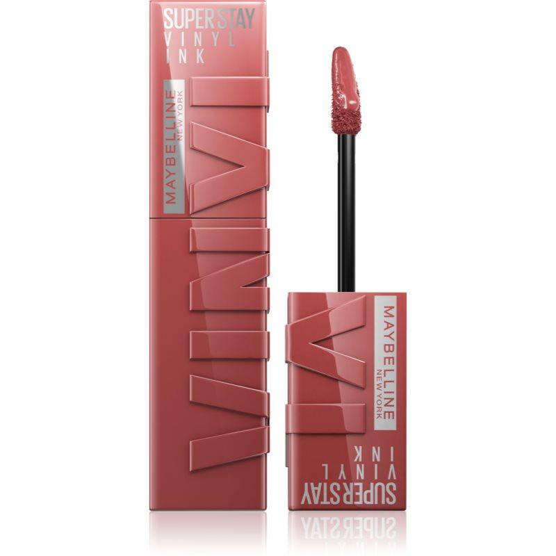 MAYBELLINE NEW YORK SuperStay Vinyl Ink dlouhotrvající tekutá rtěnka 115 PEPPY 4.2 ml